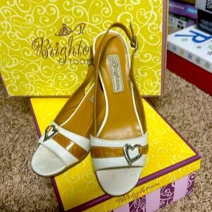 Brighton wedge. Like new size 7